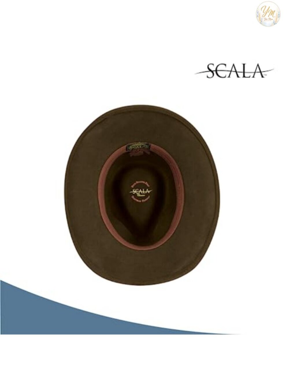 Scala Outback Wool Felt Sun Hat Wide Brim UV Protection Western - Picture 2 of 6